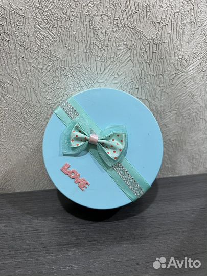 Шкатулка металлическая, подарочная коробка