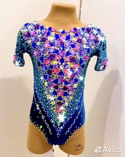 Купальник для художественной гимнастики 122-128-13