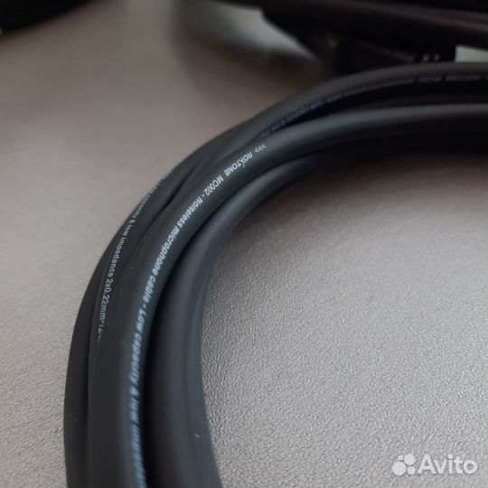 Микрофонный кабель Roxtone MC002 BK