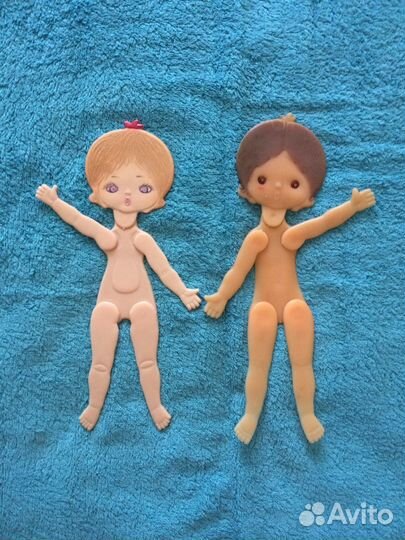 Игрушки СССР, куклы, пупсы, мебель, посуда