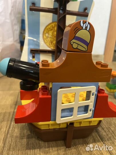 Lego duplo корабль Джека