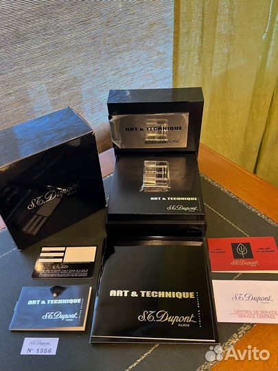 Зажигалка ST Dupont Art&Technique новая