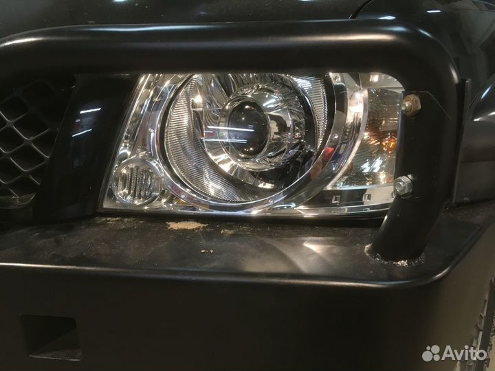 Nissan Patrol билед, замена линз