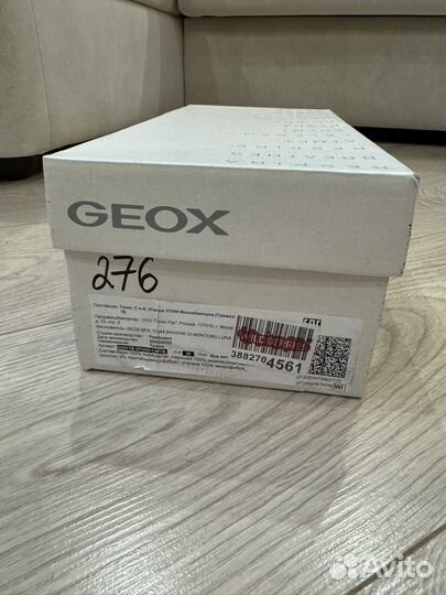 Балетки женские Geox 39 размера