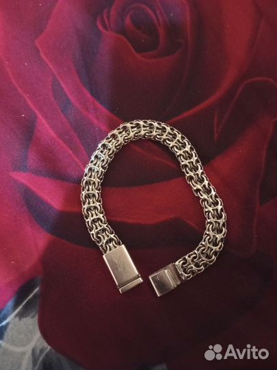 Мужской золотой браслет