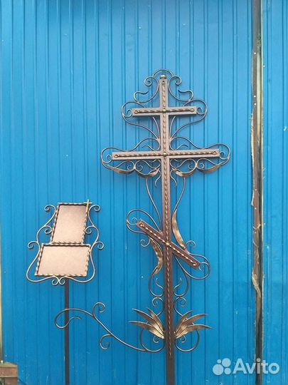 Ритуальные ограды, кресты