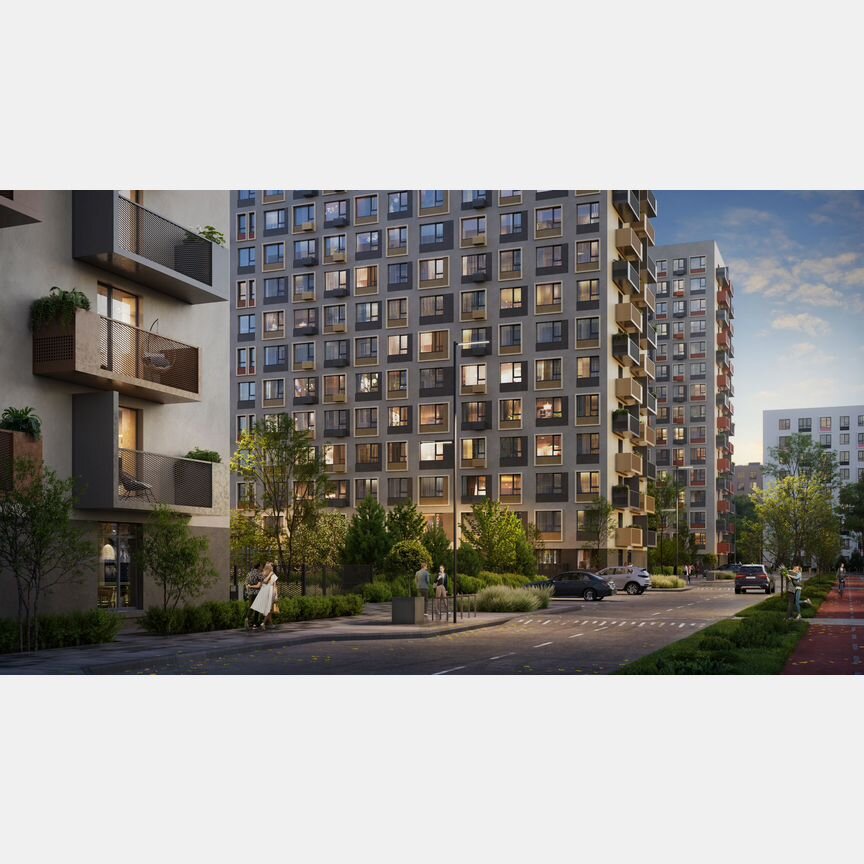 Квартира-студия, 28,7 м², 5/15 эт.