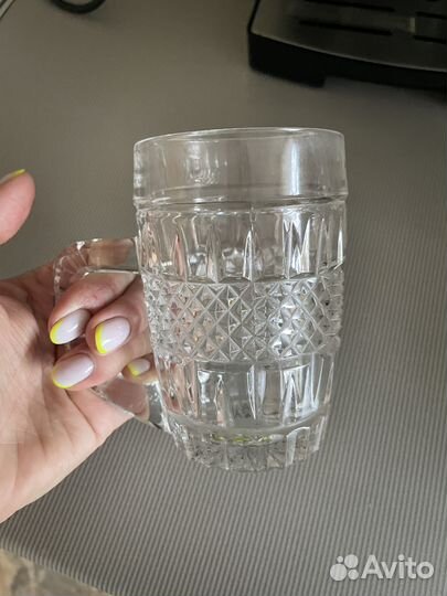 Пивная кружка хрусталь