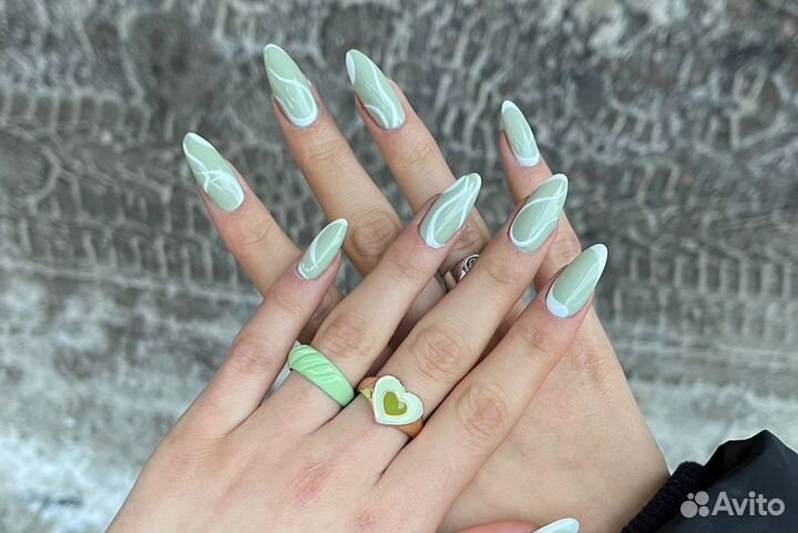 Маникюр Наращивание ногтей