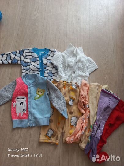 Вещи пакетом на девочку 92 98