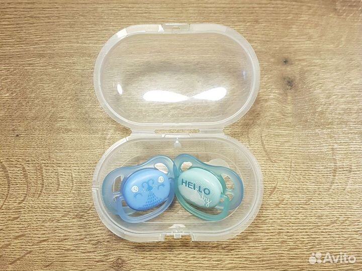 2 Пустышки avent 0 +3