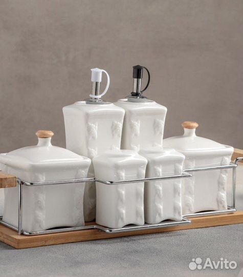 Набор для специй и соусов (6 предметов)