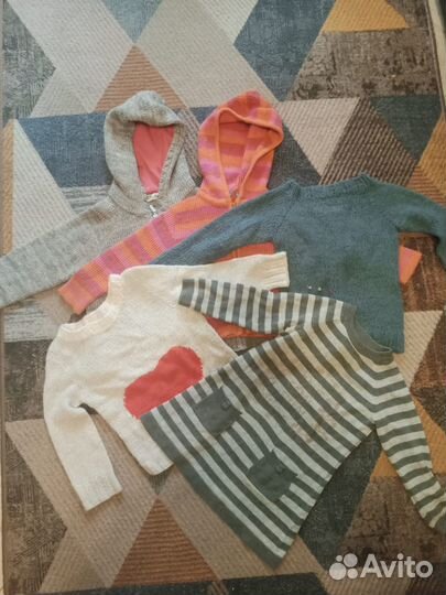 Вещи пакетом для девочки 98-104, обувь 25, 26