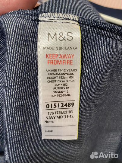 Сарафан для девочки Marks&Spencer 11-12 лет 152 р