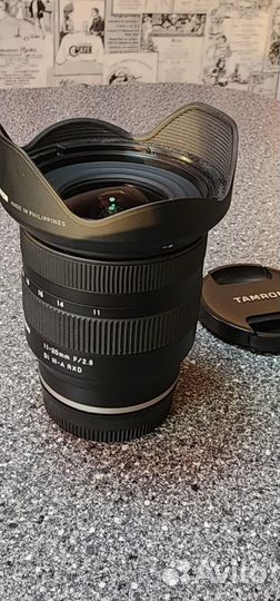 Объектив Tamron 11-20mm f/2.8 APS-C для камер Sony