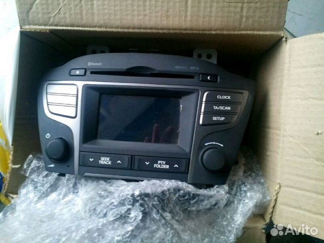 Магнитола новая родная хундая i 35