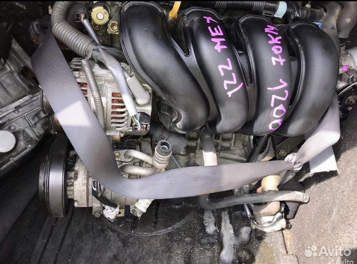 Двигатель 1ZZ-FE toyota avensis 1.8