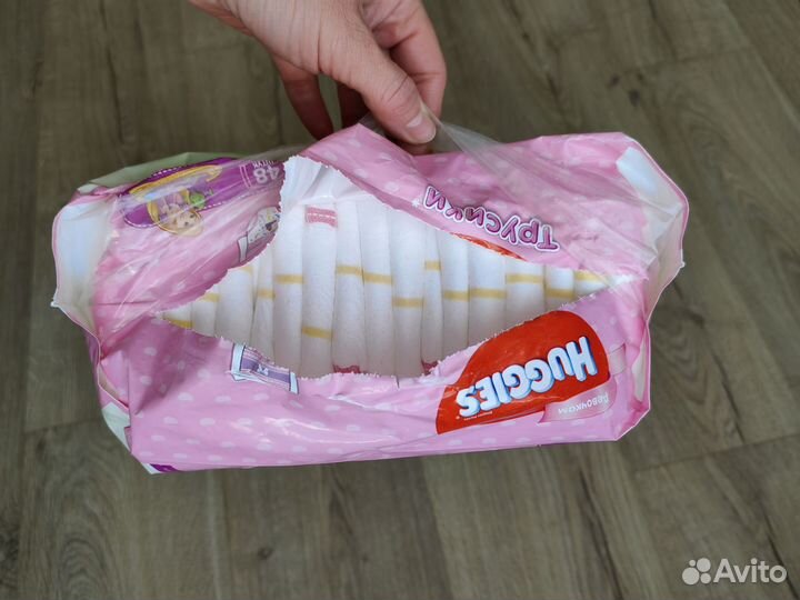 Подгузники трусики huggies 5