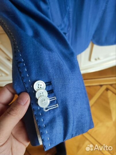 Пиджак мужской синий JM icon оригинал