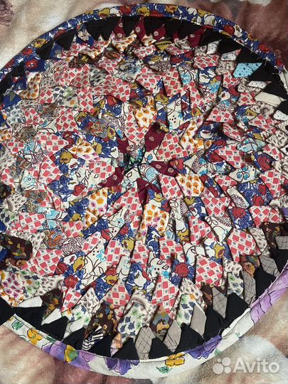 Коврик из лоскутков СССР новый