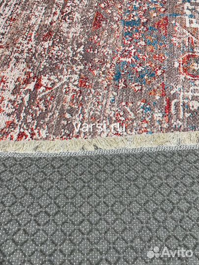 Ковер 2х3 турецкий, тканый, плотный, без ворса