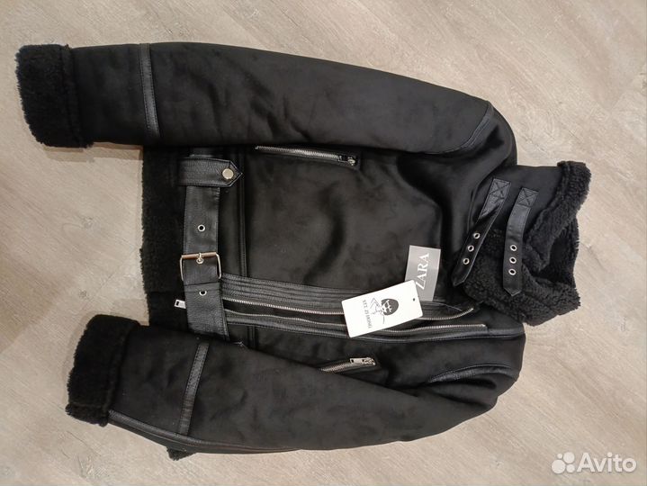 Дубленка женская Zara