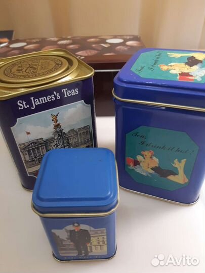 Жестяные коробки