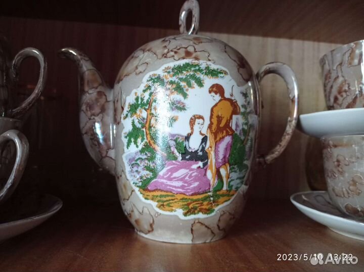 Сервиз чайный СССР Пастушка