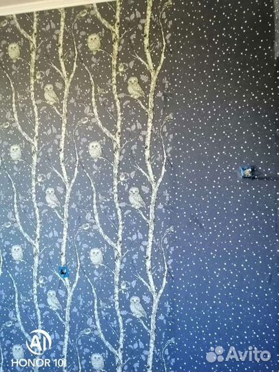 Поклейка обоев