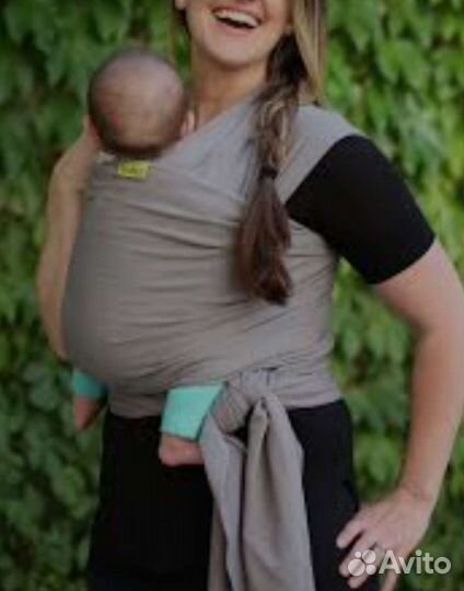 Трикотажный слинг шарф