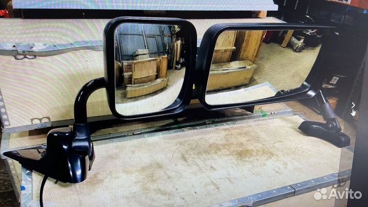 Зеркало FAW J6 левое в сборе с подогревом и эл.рег