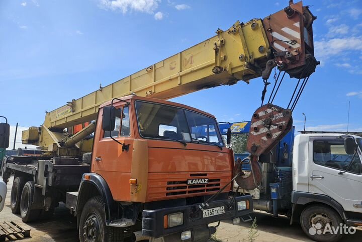 Аренда и услуги автокрана, 25 т, 21 м