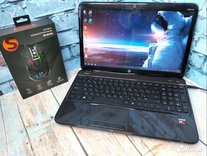 Мощный HP Pavillion на A8-4500M/ RAM 8/ SSD 240