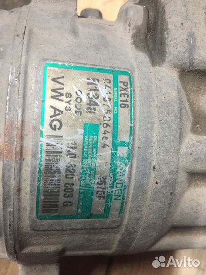 Компрессор кондиционера skoda octavia a5