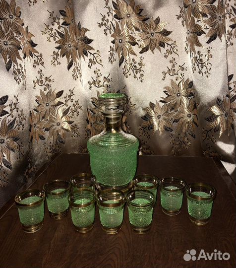 Штоф графин СССР с рюмками