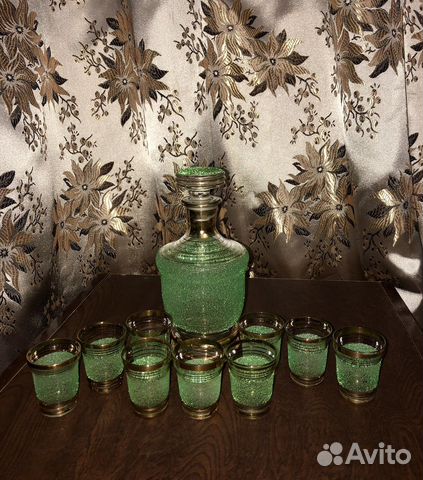 Штоф графин СССР с рюмками