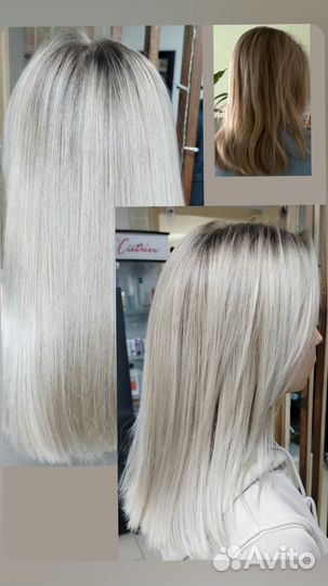 Модель на сложное окрашивание