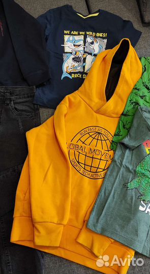 Одежда для мальчика пакетом 122р