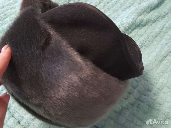 Меховая мужская кепка