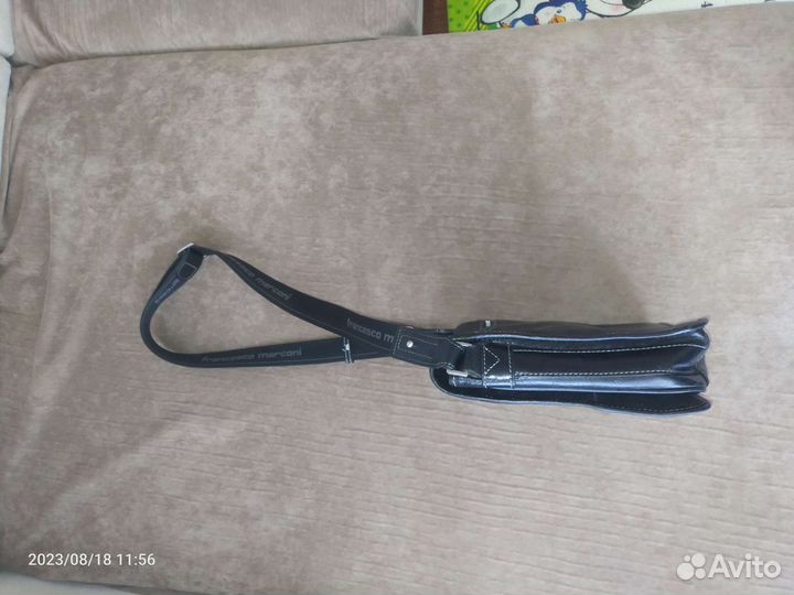 Кожаная мужская сумка