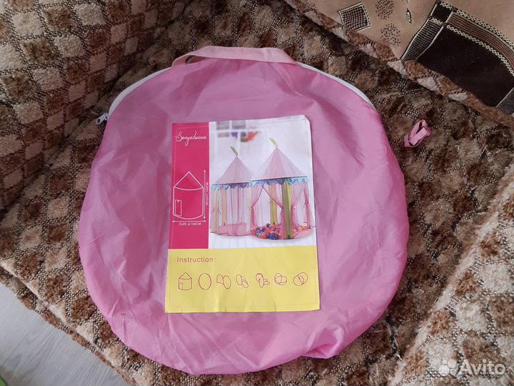Детская палатка замок