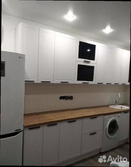 Кухня белая модульная новая