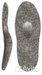 Стельки ортопедические утепленные (войлок) Luomma