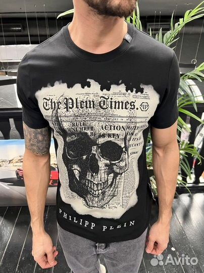 Футболка с черепом Philipp Plein