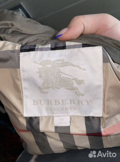 Куртка Burberry детская 10 лет, 140 см