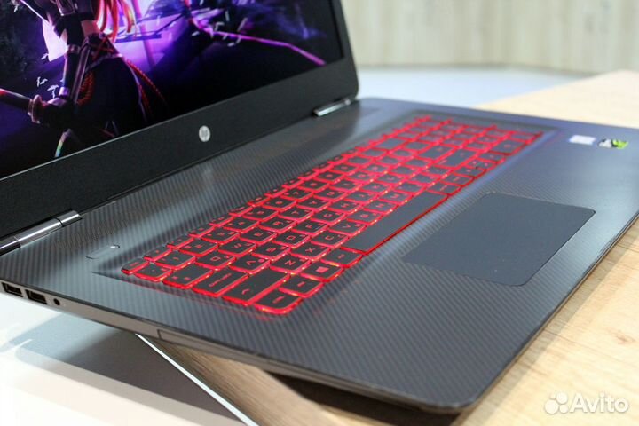 Игровой HP Omen i5/ 12GB/ GTX/ SSD/ 17.3