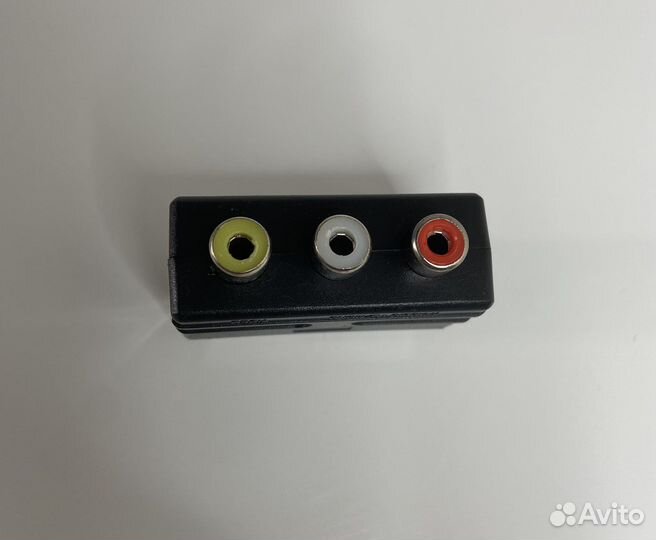 Переходник scart 3 rca тюльпаны