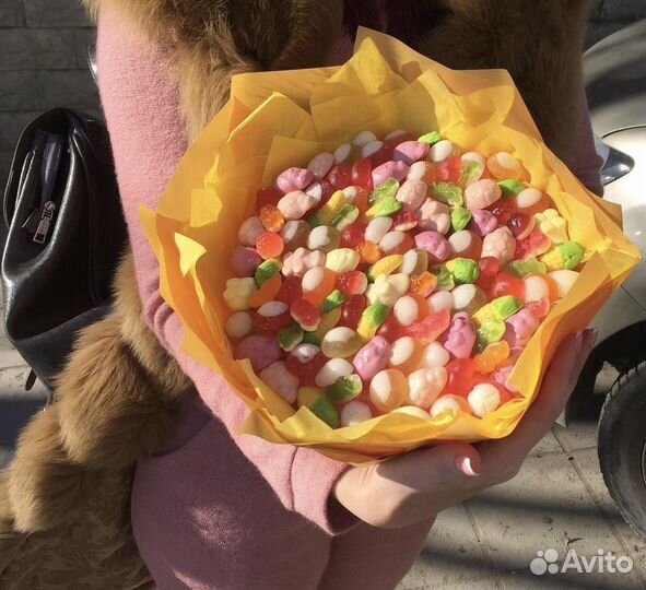 Букет из мармелада на заказ