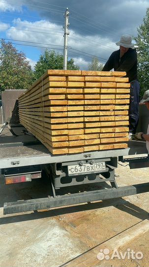 Доска обрезная 50х150х6000мм с доставкой