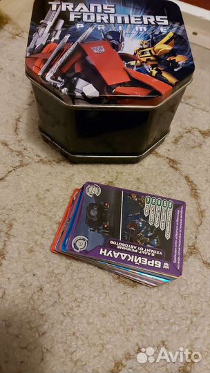 Карточки трансформеры прайм